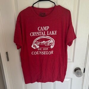 2X Camp Crystal Lake Counselor T Shirt